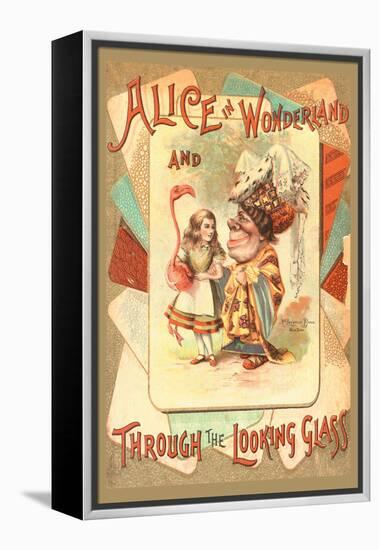 Alice in Wonderland and Through the Looking Glass-null-Framed Stretched Canvas
