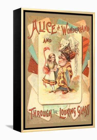 Alice in Wonderland and Through the Looking Glass-null-Framed Stretched Canvas