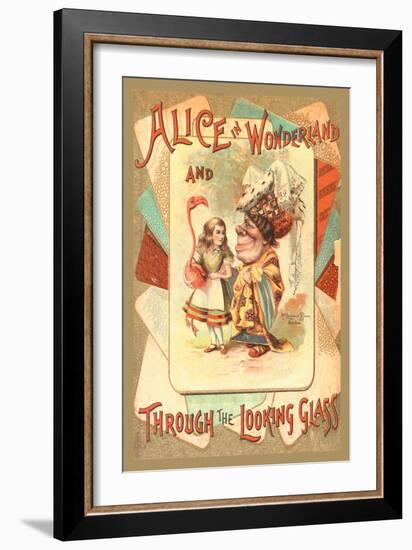 Alice in Wonderland and Through the Looking Glass-null-Framed Art Print