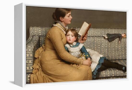 Alice in Wonderland, C.1879-George Dunlop Leslie-Framed Premier Image Canvas