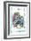 Alice in Wonderland: Dodo Gives Alice a Thimble-John Tenniel-Framed Art Print