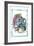 Alice in Wonderland: Dodo Gives Alice a Thimble-John Tenniel-Framed Art Print