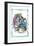 Alice in Wonderland: Dodo Gives Alice a Thimble-John Tenniel-Framed Art Print