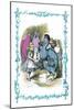 Alice in Wonderland: Dodo Gives Alice a Thimble-John Tenniel-Mounted Art Print