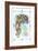 Alice in Wonderland: It's the Cheshire Cat-John Tenniel-Framed Art Print