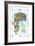 Alice in Wonderland: It's the Cheshire Cat-John Tenniel-Framed Art Print