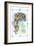 Alice in Wonderland: It's the Cheshire Cat-John Tenniel-Framed Art Print