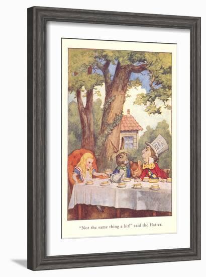 Alice in Wonderland, Mad Tea Party-null-Framed Art Print