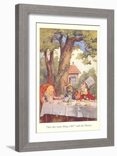 Alice in Wonderland, Mad Tea Party-null-Framed Art Print