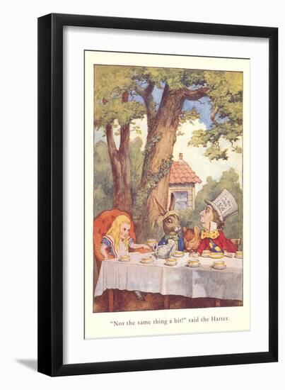 Alice in Wonderland, Mad Tea Party-null-Framed Art Print