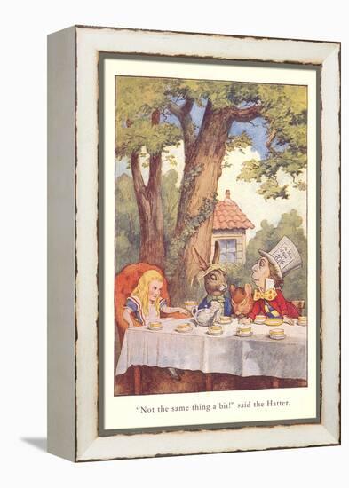 Alice in Wonderland, Mad Tea Party-null-Framed Stretched Canvas