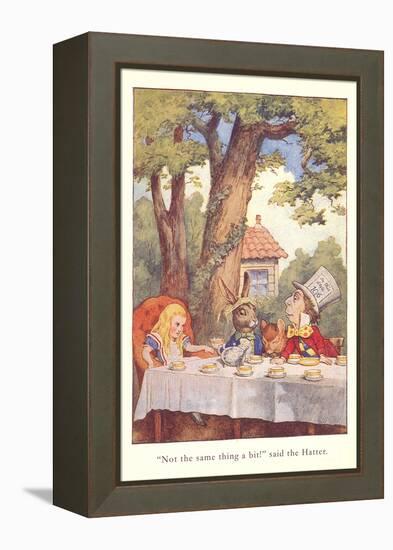 Alice in Wonderland, Mad Tea Party-null-Framed Stretched Canvas