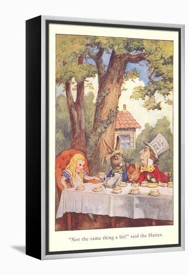 Alice in Wonderland, Mad Tea Party-null-Framed Stretched Canvas