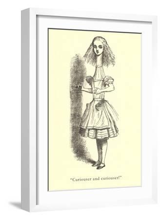 Alice in Wonderland, Stretched Neck' Art Print | Art.com