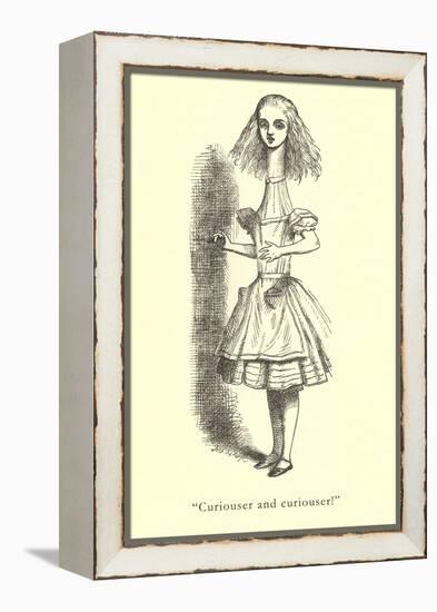 Alice in Wonderland, Stretched Neck-null-Framed Stretched Canvas