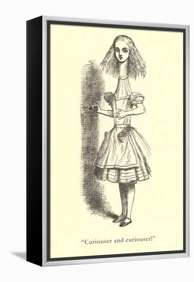 Alice in Wonderland, Stretched Neck-null-Framed Stretched Canvas