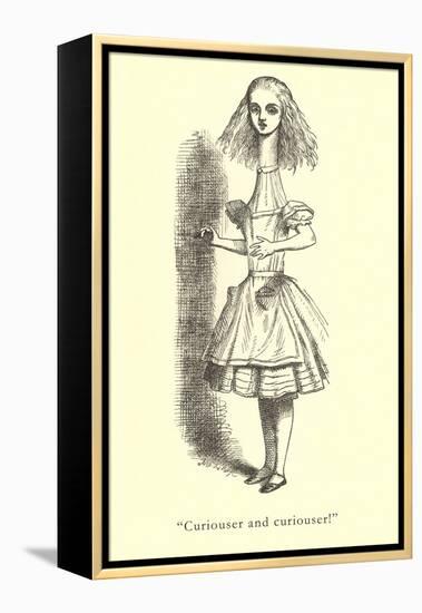 Alice in Wonderland, Stretched Neck-null-Framed Stretched Canvas