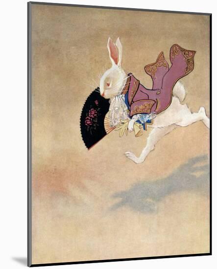 Alice in Wonderland - The White Rabbit-Gwynedd M^ Hudson-Mounted Art Print