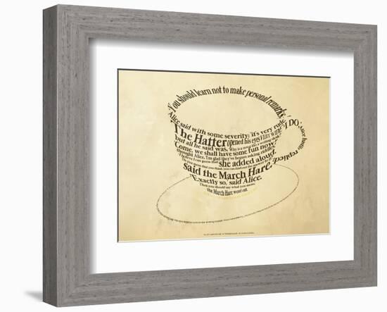 Alice In Wonderland-null-Framed Giclee Print