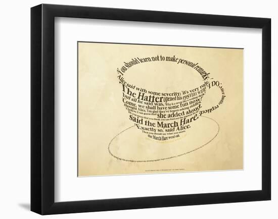 Alice In Wonderland-null-Framed Giclee Print