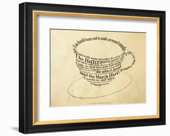 Alice In Wonderland-null-Framed Giclee Print