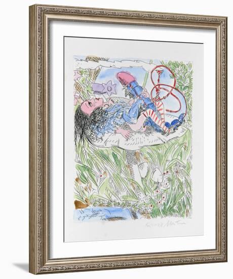 Alice in Wonderland-Knox Martin-Framed Collectable Print