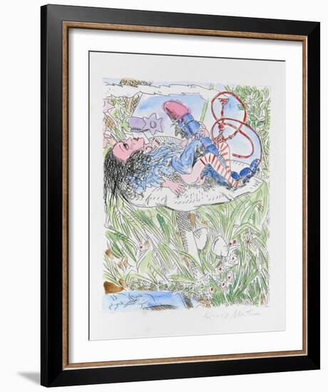 Alice in Wonderland-Knox Martin-Framed Collectable Print