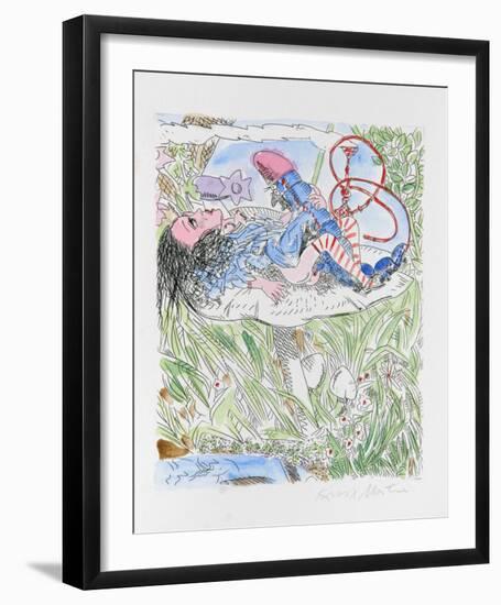 Alice in Wonderland-Knox Martin-Framed Collectable Print