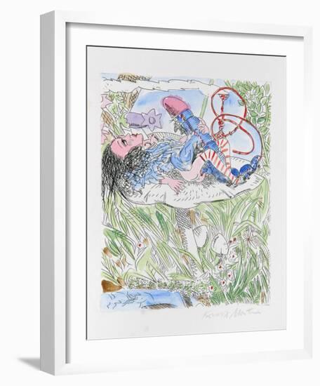 Alice in Wonderland-Knox Martin-Framed Collectable Print