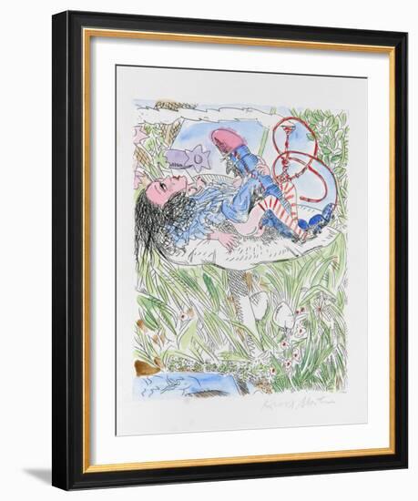 Alice in Wonderland-Knox Martin-Framed Collectable Print