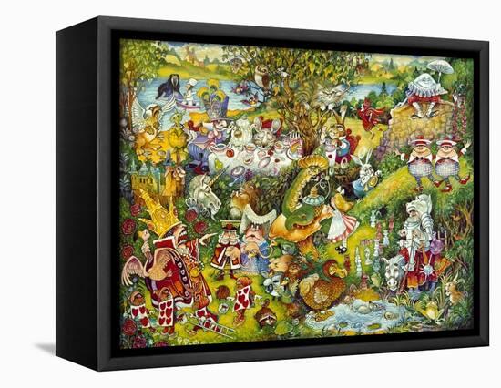 Alice in Wonderland-Bill Bell-Framed Premier Image Canvas