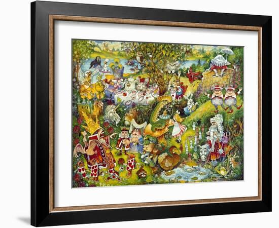 Alice in Wonderland-Bill Bell-Framed Giclee Print