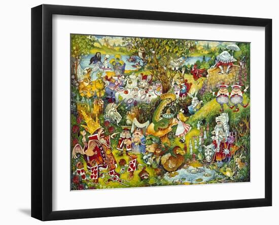 Alice in Wonderland-Bill Bell-Framed Giclee Print