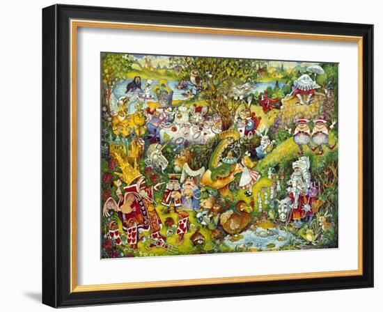 Alice in Wonderland-Bill Bell-Framed Giclee Print