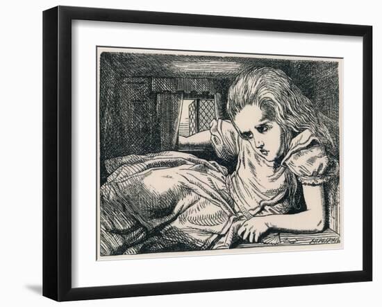 Alice in Wonderland-Vintage Apple Collection-Framed Giclee Print