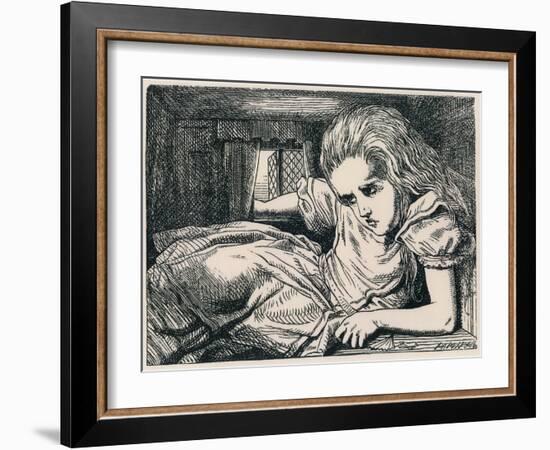 Alice in Wonderland-Vintage Apple Collection-Framed Giclee Print