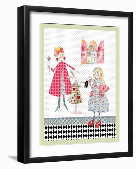 Alice in Wonderland-Effie Zafiropoulou-Framed Giclee Print