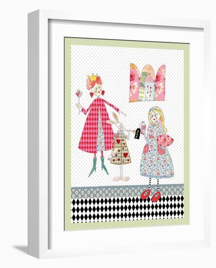 Alice in Wonderland-Effie Zafiropoulou-Framed Giclee Print