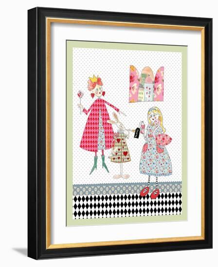 Alice in Wonderland-Effie Zafiropoulou-Framed Giclee Print