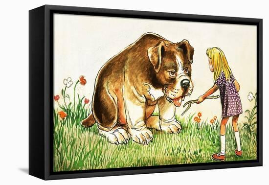 Alice in Wonderland-Philip Mendoza-Framed Premier Image Canvas