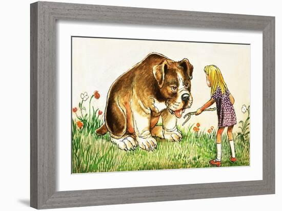 Alice in Wonderland-Philip Mendoza-Framed Giclee Print