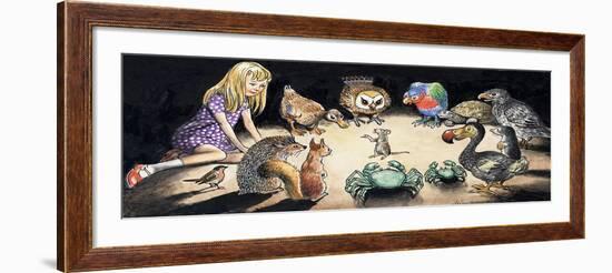 Alice in Wonderland-Philip Mendoza-Framed Giclee Print