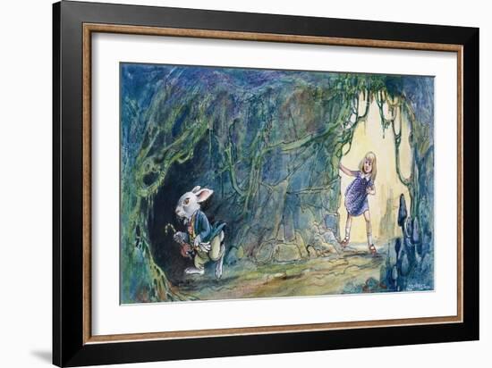 Alice in Wonderland-Philip Mendoza-Framed Giclee Print