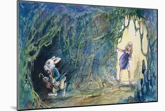 Alice in Wonderland-Philip Mendoza-Mounted Giclee Print