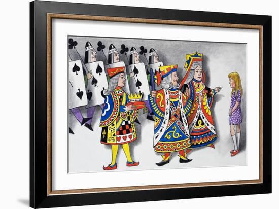 Alice in Wonderland-Philip Mendoza-Framed Giclee Print