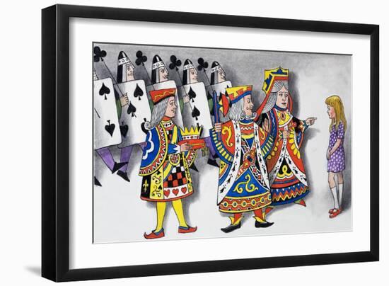 Alice in Wonderland-Philip Mendoza-Framed Giclee Print