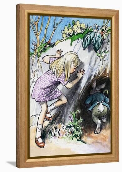 Alice in Wonderland-Philip Mendoza-Framed Premier Image Canvas