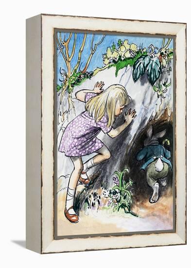 Alice in Wonderland-Philip Mendoza-Framed Premier Image Canvas