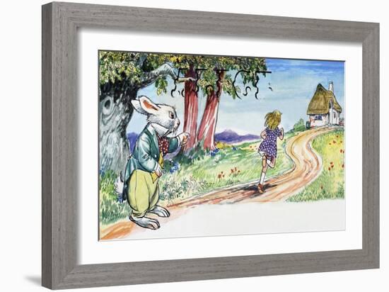 Alice in Wonderland-Philip Mendoza-Framed Giclee Print