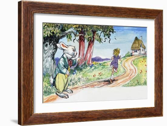 Alice in Wonderland-Philip Mendoza-Framed Giclee Print